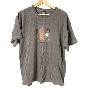 Funny Gildan I Enjoy Beer In A Can Brown Unisex Shirt Size Medium